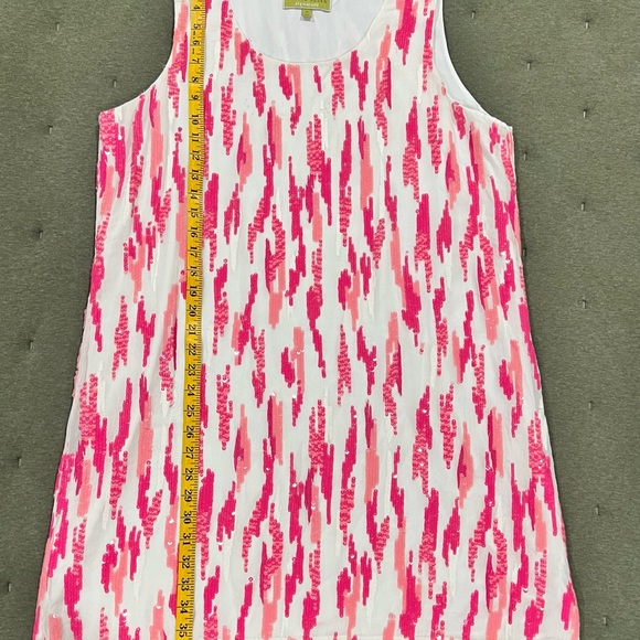 Sigrid Olsen XL Dress Sequin Sleeveless - Picture 3 of 6